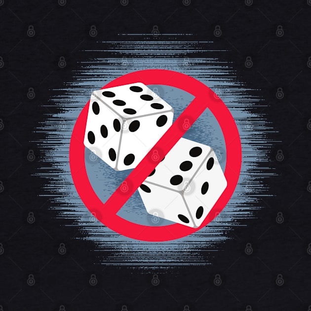 No Dice by Kenny The Bartender's Tee Emporium